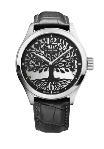 TREE OF LIFE Silver and Black