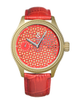 montre parisienne rouge schneider&co