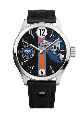 montre speed racer silver black schneider&co