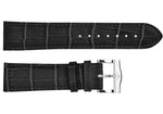 bracelet noir croco schneider&co