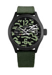 montre schneider&co green and black