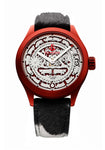 montre Schneider&Co traditionnelle Helvetia bracelet effet vache