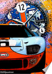 Poster GT40 Lemans